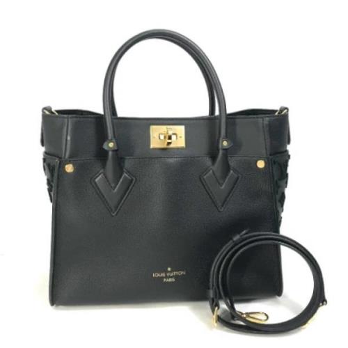 Pre-owned Leather louis-vuitton-bags Louis Vuitton Vintage , Black , D...