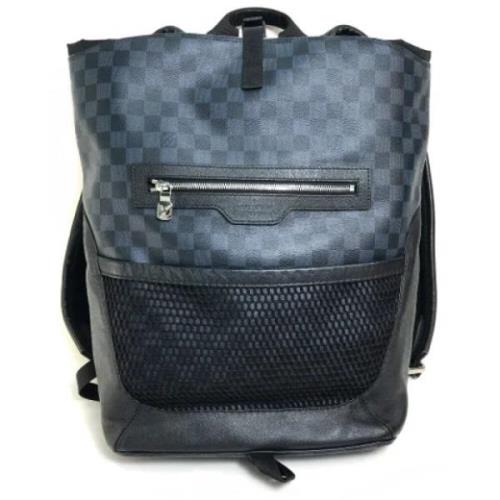 Pre-owned Fabric louis-vuitton-bags Louis Vuitton Vintage , Blue , Dam...