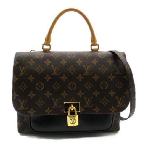 Pre-owned Canvas louis-vuitton-bags Louis Vuitton Vintage , Brown , Da...