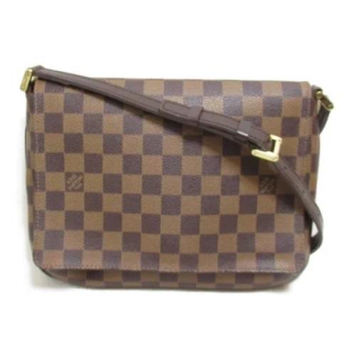 Pre-owned Canvas louis-vuitton-bags Louis Vuitton Vintage , Brown , Da...