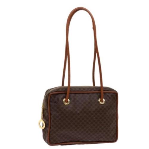 Pre-owned Leather celine-bags Celine Vintage , Brown , Dames