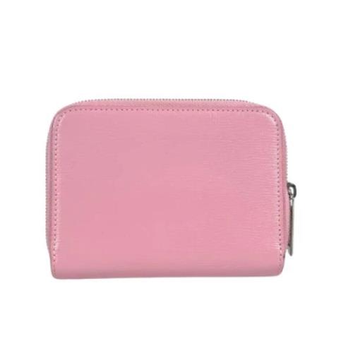 Pre-owned Leather wallets Balenciaga Vintage , Pink , Dames