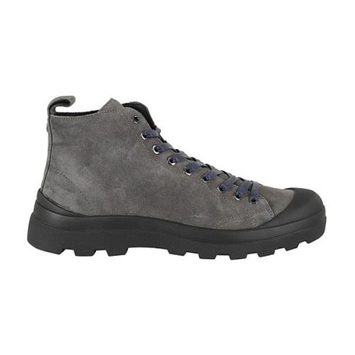 Klassieke Leren Schoen Panchic , Gray , Heren