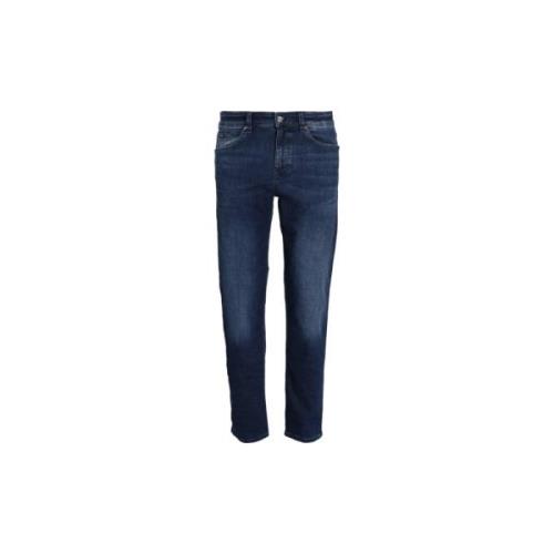 Regular Fit Denim Jeans Hugo Boss , Blue , Heren