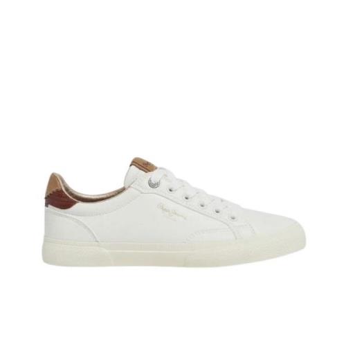 Kenton Street Sneakers Pepe Jeans , White , Dames