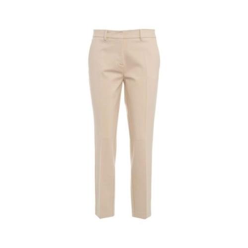 Beige Broek Aw24 Gender , Beige , Dames