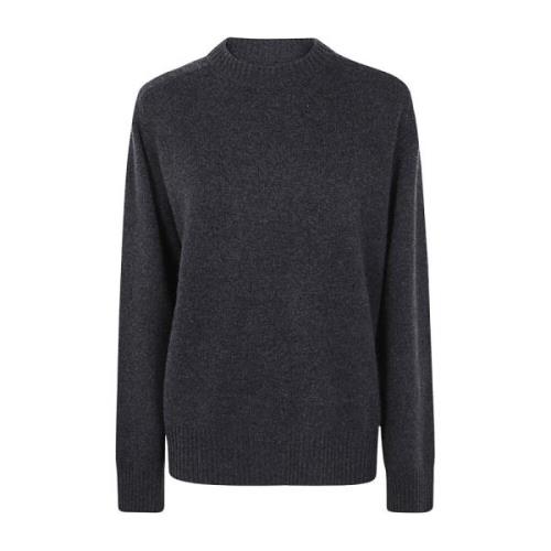 Antraciet Melange Sweater Loulou Studio , Gray , Dames