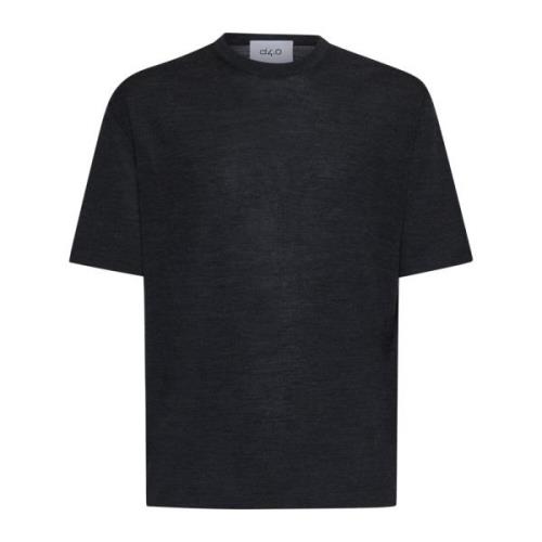 Stijlvolle T-shirts en Polos D4.0 , Black , Heren