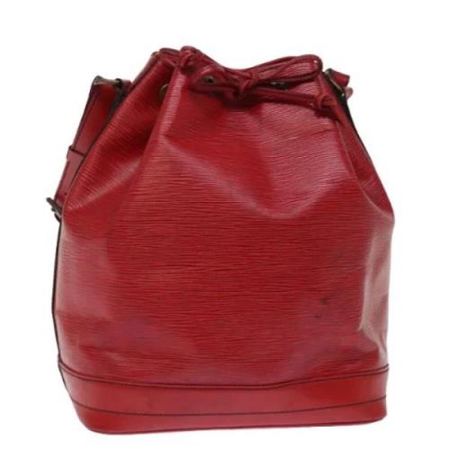 Pre-owned Leather louis-vuitton-bags Louis Vuitton Vintage , Red , Dam...