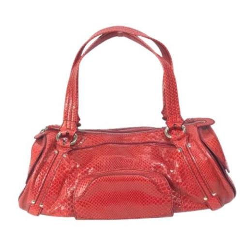 Pre-owned Canvas celine-bags Celine Vintage , Red , Dames