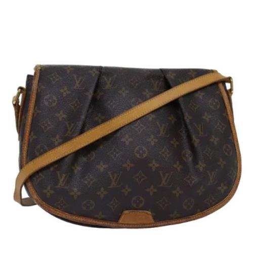 Pre-owned Canvas louis-vuitton-bags Louis Vuitton Vintage , Brown , Da...