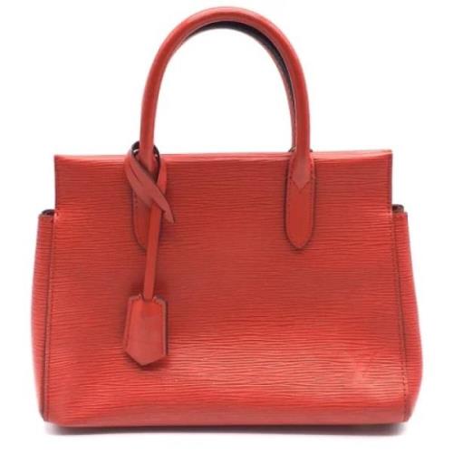 Pre-owned Leather louis-vuitton-bags Louis Vuitton Vintage , Red , Dam...