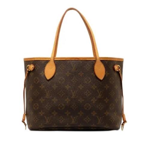 Pre-owned Canvas louis-vuitton-bags Louis Vuitton Vintage , Brown , Da...