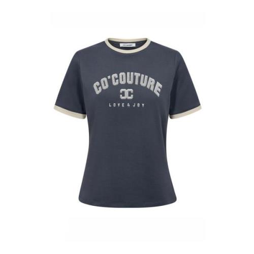 Edgecc Tee Toppe T-Shirts Co'Couture , Blue , Dames