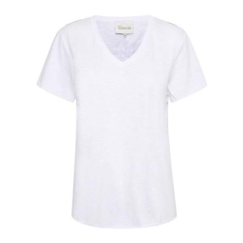 T-Shirts My Essential Wardrobe , White , Dames