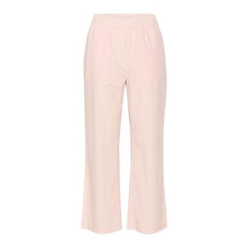 Elastische Taille Wijde Pijp Broek Sepia Rose Saint Tropez , Pink , Da...