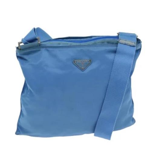 Pre-owned Nylon prada-bags Prada Vintage , Blue , Dames