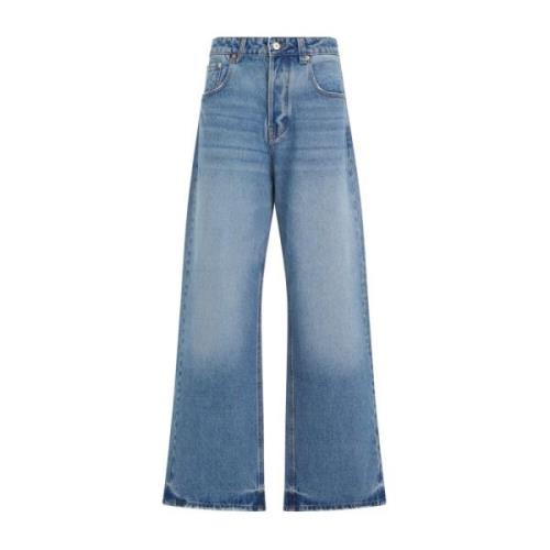 Blauw Tabac Grote Jeans Jacquemus , Blue , Dames