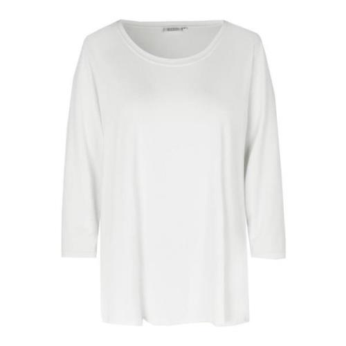 Zachte en loszittende Macecille Top Masai , White , Dames