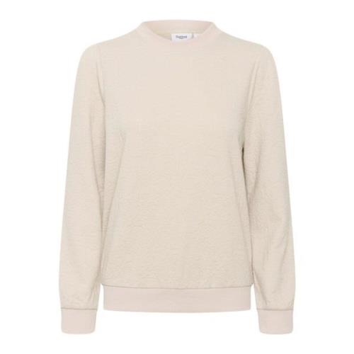 Gandysz Sweatshirt Gray Morn Saint Tropez , Beige , Dames