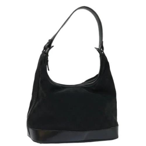 Pre-owned Canvas shoulder-bags Salvatore Ferragamo Pre-owned , Black ,...