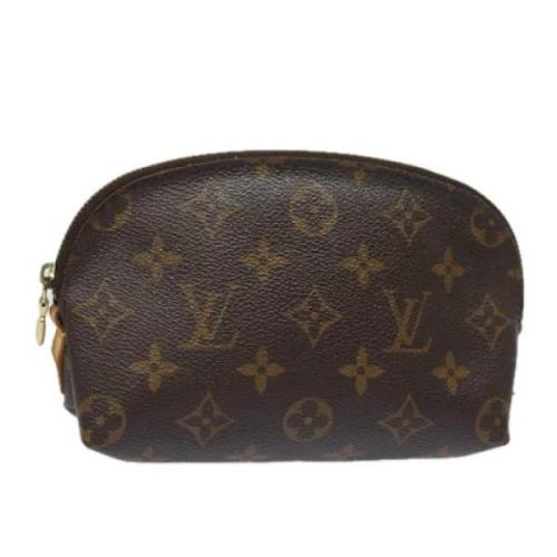 Pre-owned Canvas pouches Louis Vuitton Vintage , Brown , Dames