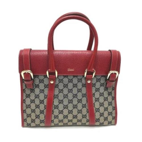 Pre-owned Canvas gucci-bags Gucci Vintage , Red , Dames