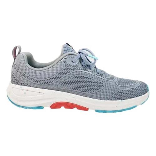 Ga Buiten Sneakers Skechers , Gray , Dames