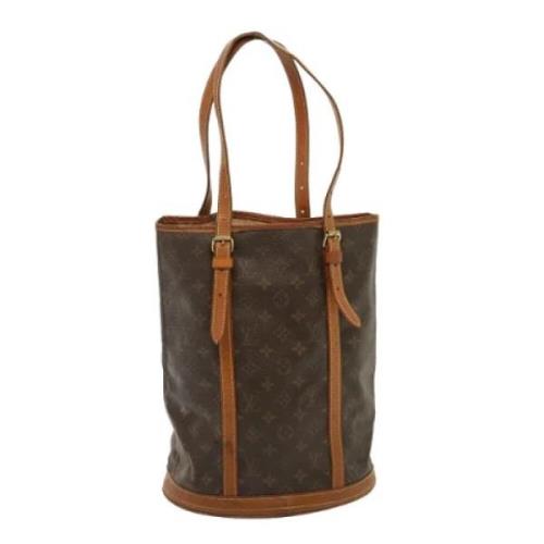 Pre-owned Canvas louis-vuitton-bags Louis Vuitton Vintage , Brown , Da...