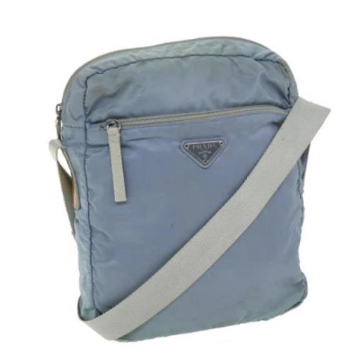 Pre-owned Nylon prada-bags Prada Vintage , Blue , Dames