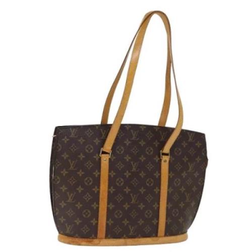 Pre-owned Canvas totes Louis Vuitton Vintage , Brown , Dames