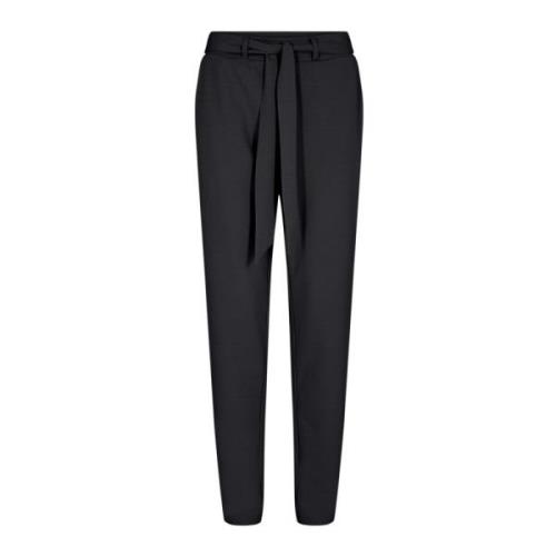 Slim-fit Trousers Soyaconcept , Black , Dames