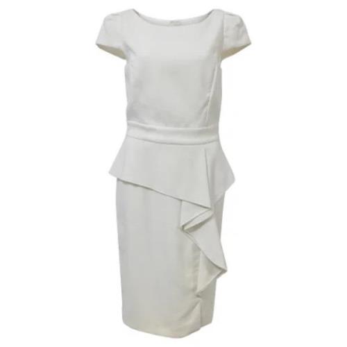 Pre-owned Cotton dresses Emilio Pucci Pre-owned , White , Dames