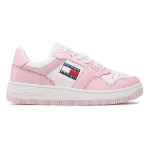 Retro Sneakers Tommy Hilfiger , Pink , Dames