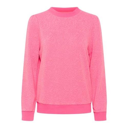 Gandysz Sweatshirt Chateau Rose Saint Tropez , Pink , Dames