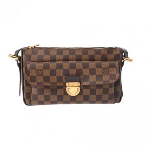 Pre-owned Canvas louis-vuitton-bags Louis Vuitton Vintage , Brown , Da...