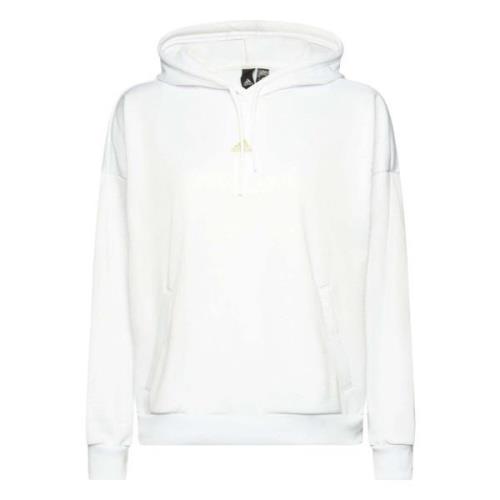 Sportkleding W Bluv Q4 Hd Hoodie Adidas , White , Dames