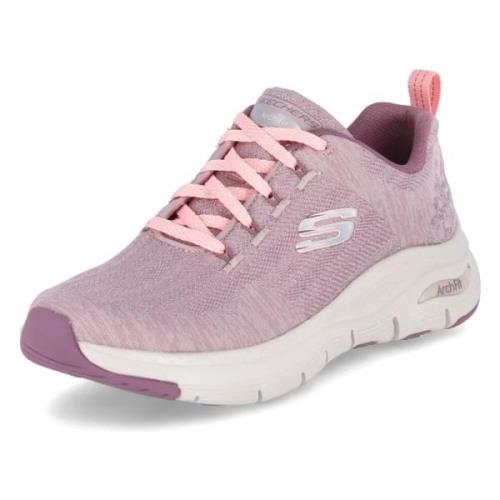 Arch Fit-Comfy Wave Sneakers Skechers , Pink , Dames