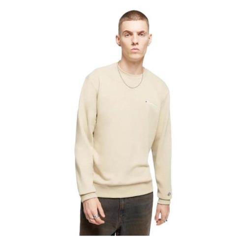 Crewneck Sweatshirt Hoodie Champion , Beige , Heren