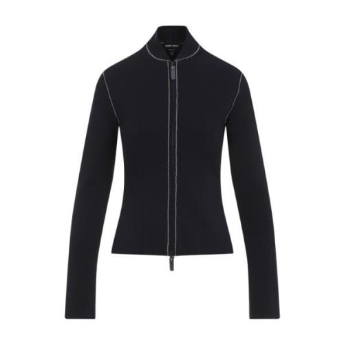 Galaxy Blauwe Blazer Giorgio Armani , Blue , Dames