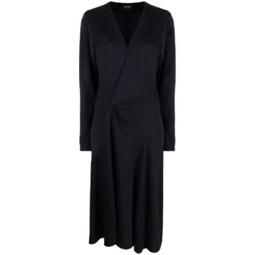 Elegante Midi Jurk Isabel Marant , Black , Dames