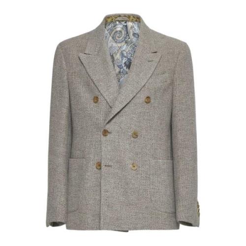 Beige Jassen voor Stijlvolle Outfits Etro , Beige , Heren