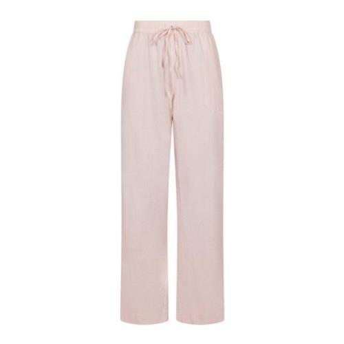 Linnen Sonar Broek Rose Smoke Neo Noir , Pink , Dames