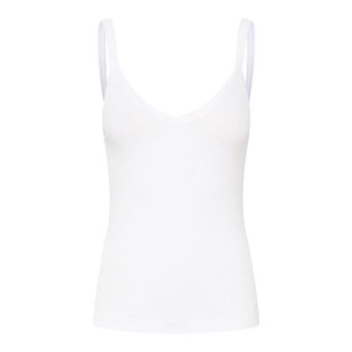 Puut Wit V-Top InWear , White , Dames