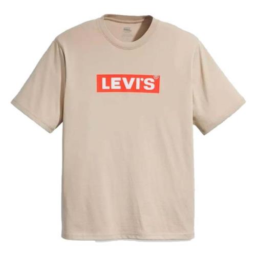 T-shirt Levi's , Beige , Heren