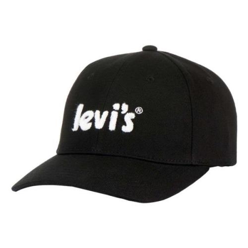 Poster Logo Pet Levi's , Black , Unisex