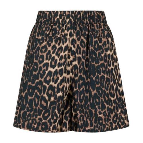 Leopard Print Shorts & Knickers Neo Noir , Brown , Dames