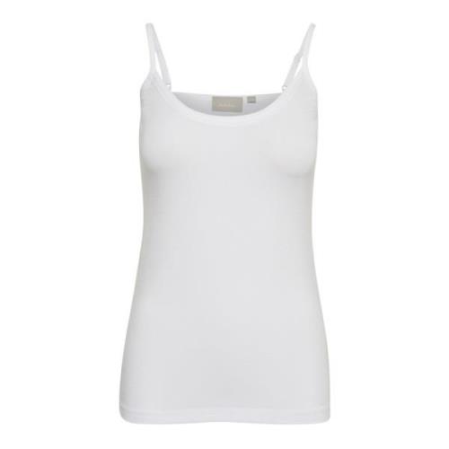 Mouwloze Top InWear , White , Dames