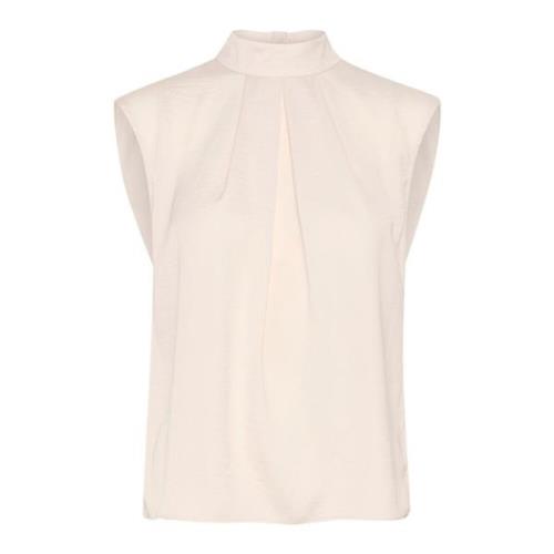 Elegante Nixie Top Blouse French Nougat InWear , Beige , Dames