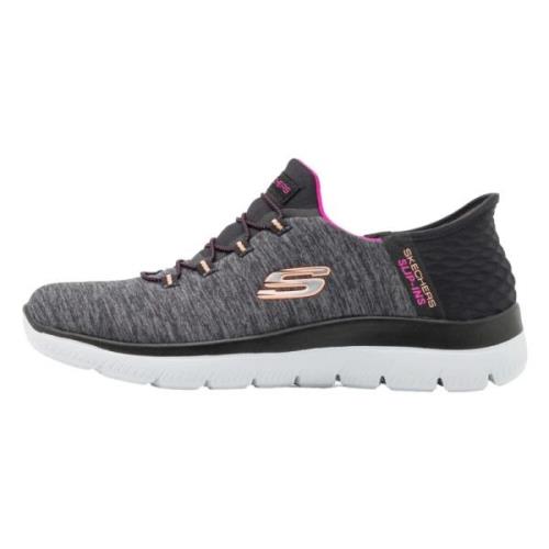 Toppen - Dazzling H Sneakers Skechers , Black , Dames